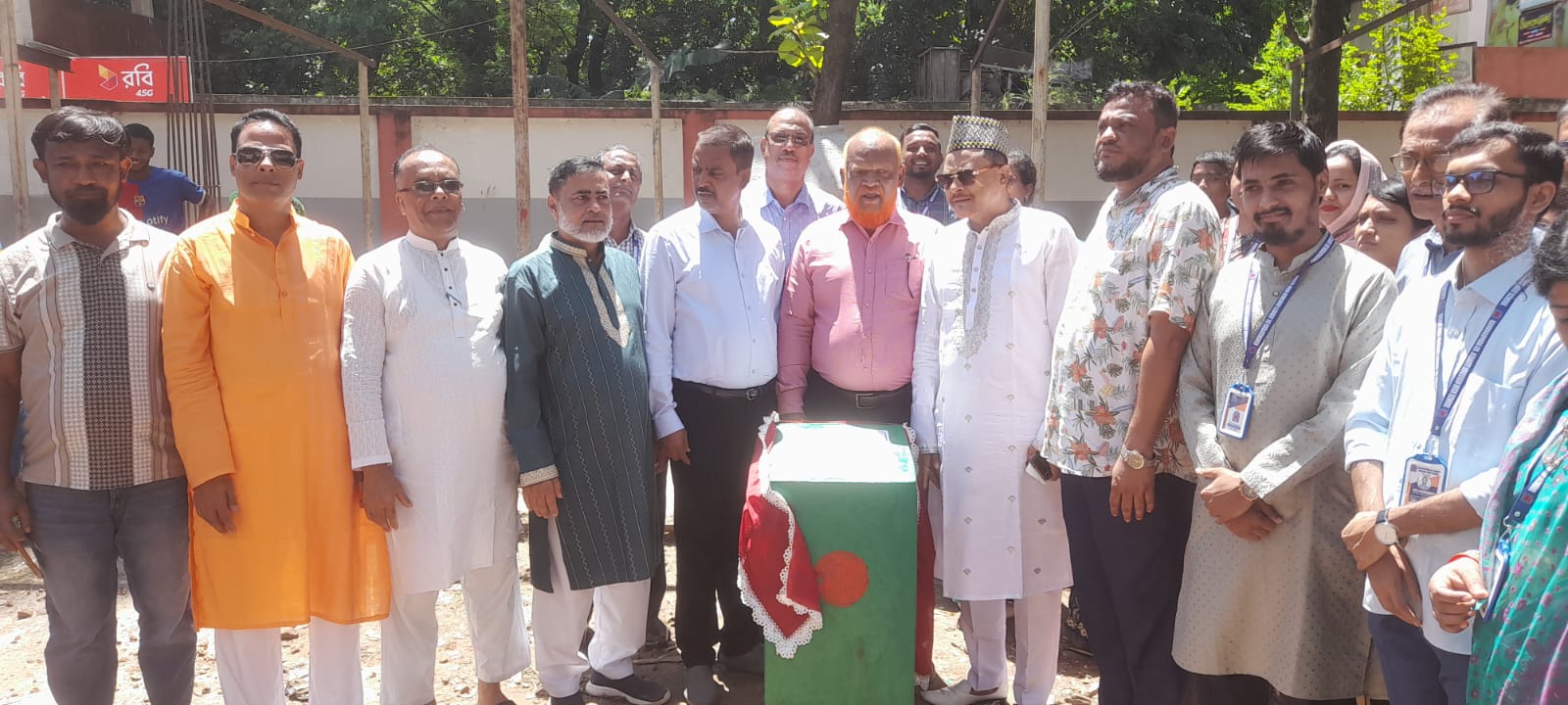 কানুনগোপাড়া ড. বিভূতি ভূষণ উচ্চ বিদ্যালয়ে একাডেমিক ভবনের ভিত্তিপ্রস্তর উন্মোচন ও কৃতি শিক্ষার্থী সংবর্ধনা