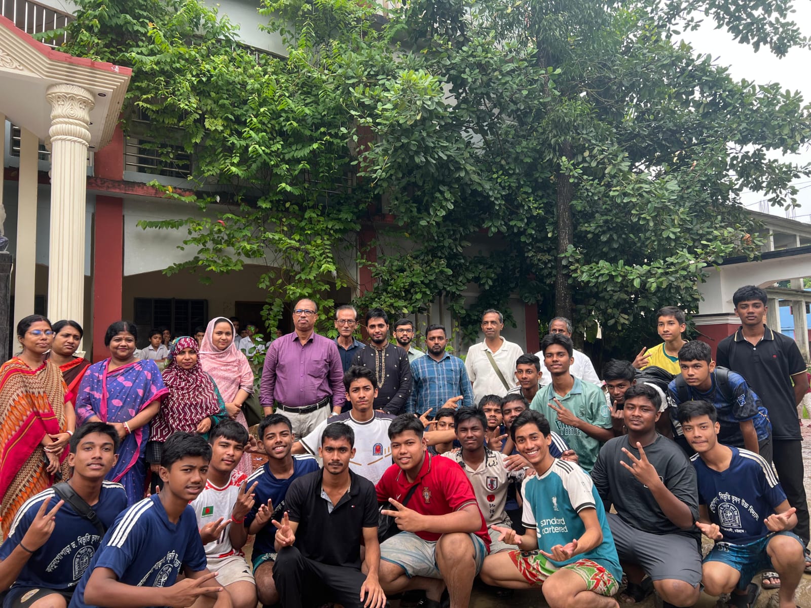 বোয়ালখালীতে কাবাডিতে চ্যাম্পিয়ন কানুনগোপাড়া ড. বিভূতি ভূষণ উচ্চ বিদ্যালয়